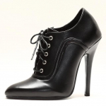 14 cm Stiletto k&otilde;rge kontsaga Oxford Vintage naiste terava ninaga Seksikad peokingad Unisex suurus 36-46 38 must