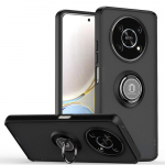 KEYSION Fashion Matt l&auml;bipaistev telefoni&uuml;mbris Honor X9 5G X30 l&auml;bipaistev p&otilde;rutuskindel telefoni tagakaas telefonile Huawei Honor Magic 4 Lite for Honor X9 must