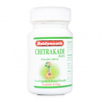 Chitrakadi Vati (80 tabletti, 300 mg), Hitrakadi Bati, Baidyanath