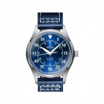 Ratio Skysurfer Pilot Blue Sunray Dial Leather Automatic RTS318 200M Meestekell sinine