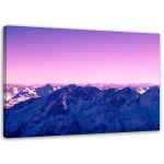 L&otilde;uenditr&uuml;kk Mountains Purple Sunrise 60x40 lilla