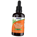 Musta p&auml;hkli ja puju kompleks, Green Black Walnut Wormwood Complex, Now Foods 59ml (71128092) 59ml