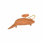Vaskne lehekujuline k&uuml;&uuml;nlajalg, Copper Leaf Teek&uuml;&uuml;nla hoidja, Isha Life