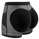 Naiste polsterdatud l&uuml;hikesed p&uuml;ksid Push Up p&uuml;ksid Body Shaper Booty Lifter Hip Enhancer Aluspesu Turvap&uuml;ksid S must
