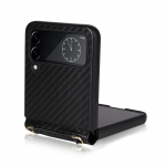 Samsung Z Flip4 libisemiskindel s&uuml;sinikkiust &uuml;mbris Samsung Galaxy Z Flip 4 5g Flip4 Flip3 Flip 3 telefonipaela &otilde;huke kate jaoks for Samsung Z Flip 4 valge