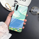 Scenery Capas Case v&auml;rvimine Samsung Galaxy A52 A70 A71 A73 A53 A13 5g A03 A72 A22 A21s A03 Core A42 karastatud klaasist kate For Samsung A12