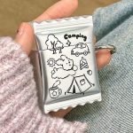 Art Line Ins Dog Car Tree lahe k&otilde;rvaklappide &uuml;mbris Apple Airpod 2 3 Pro 2nd 1 juhtmevaba Bluetoothi ​​multifilmi armsa peakomplekti laadimiskasti jaoks For Airpods 1 2