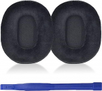 Flanellist asendusk&otilde;rvaklappide k&otilde;rvapadjad, mis &uuml;hilduvad ATH-M50/M50X/M40/M30/M20/M70X/MSR7 asendusk&otilde;rvakatete k&otilde;rvapadjadega must