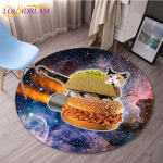 Maa halli kuu &uuml;mmargune m&auml;ngumatt Linnutee galaktika tooli &uuml;mmargune m&auml;ngumatt Linnutee Galaxy tooli &uuml;mmargune matt Elutoa &uuml;mmargused vaibad 120cm