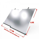 Car Sun Shade Sunshade Curtain Auto Front Window Sunshade Covers Auto retractable sunscreen heat insulation block hidden Small (width 1-1.4M