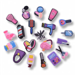 22 tk Meigitarvikud Teema PVC kingav&otilde;lusid kingade kaunistamiseks 22pcs