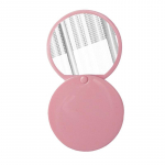 V&auml;ikese peegliga kaasaskantav kokkupandav jumestuspeegel Creative Mini Mirror l&uuml;kandkattega k&auml;eshoitav meigipeegel roosa