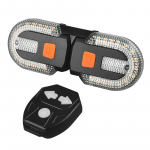 1/2 tk jalgratta suunatuli tagatuli USB laetav juhtmevaba kaugjuhtimispult LED jalgratta tagatuli MTB &ouml;&ouml;s&otilde;idu hoiatuslamp Turning Light 2-1PC nagu n&auml;idatud v&auml;rv