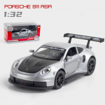 1/32 Scale 911 RSR Panamera Metal Diecast sulamist V&otilde;idus&otilde;idum&auml;nguasjad Autod Mudel poistele Lapsed Lapsed Kingitus S&otilde;idukid Hobikollektsioon 1/32-15.5x6.5x4cm kollane