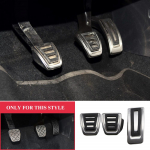 Roostevabast terasest auto k&uuml;tuse piduripedaali tugi Jalapedaalide kate Volkswagen VW Skoda Kodiaq 2016 2017 2018 jaoks AT Without Rest