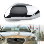 Kroomitud auto tahavaatepeegli kattekork Jaguar XF XFR XFR-S XJ XJR XK XKR XKR-S XE 2010 2011 2012 2013 2014 2015 Right Side black