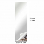 Peegelseinakleebis Teleri taustaga seinakleebis 0,5x2M DIY (0.2MM)*50*200cm