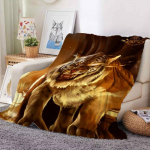 &Auml;gedalt tiigriteemaline flanelltekk Pehme kerge soe elutuppa Magamistoa voodi Diivan Diivan lastele T&auml;iskasvanutele Kingitused 150*200cm