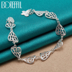 Bracelet 925 Sterling Silver Gift Romantic Jewelry 20cm
