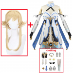 Lumine Cosplay kost&uuml;&uuml;m Kleit vormiriietus Halloweeni karnevalipeo riided M&auml;ng Rollim&auml;ng Naiste riietus L-(Full set+wig)