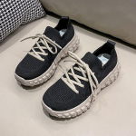 Paksu tallaga naiste spordijalatsid libisemiskindlad hingavast v&otilde;rgust tossud 36 beež