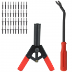 42 tk plastikust neetp&uuml;stoli komplekti lisakinnitusvahendite eemaldamise t&ouml;&ouml;riist nailonist rulooklambrid BMW X1 E84 X3 F25 X5 E53 E70 X6 E71 E72 E86 E83 jaoks 42pcs