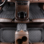 RHD LHD High Side universaalne auto p&otilde;randamatt Peugeot'le 206 207 301 307 408 308 308S 508 508L 2008 5008 3008 4008 607 RHD Brown black