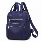 Yogodlns Fashion uus seljakott naiste suure mahutavusega koolikott teismelistele reisimiseks veekindel Oxfordi seljakott, lihtne must pakk 27*14*30cm sinine