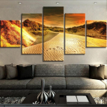 5-osaline l&otilde;uendimaaling rannad&uuml;&uuml;nid Cuadrose maastik l&otilde;uend seinakunst elutoa kodukaunistus ainulaadne kingituseks m&otilde;eldud sein pilt ilma raamita 40x60cm*2 40x80cm*2 40x100cm*1