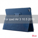 Nahast nutikas &uuml;mbris ipad Air 3 10,5-tollise 2019 Funda l&ouml;&ouml;gikindla varrukaga tahvelarvuti kate jaoks ipad Air 3 Gen 10,5 tolli jaoks tumesinine v&auml;rv