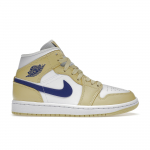 Air Jordan 1 Mid Lemon Wash Naiste Tennised Kollane Lapis Valge BQ6472-701 36.5