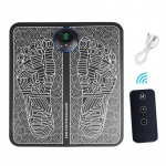 Nutikas jalamassaažipadi EMS pulssjalgade n&otilde;elravi stimulaator masseerija Tens Fisioteraapia Vereringet soodustav Jala jalalihased l&otilde;dvestavad valu leevendavad USB Charging+Remote