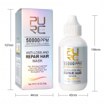 PURC kollageeni juuksemask Biotiin juuste v&auml;ljalangemise vastu sirgendav kreem siluv keratiini parandav ravi Magic juuksehooldustooted valge