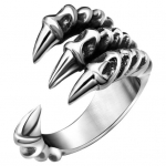 Mehed Naiste Vintage Eagle Claw Open Finger Ring Reguleeritav Rocker Ehted Kingitus