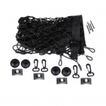 Automaasturi tagumine pagasiruumi p&otilde;rand, pakiruumi v&otilde;rk elastne v&otilde;rgusilma hoiuruum fikseeritud komplekt must