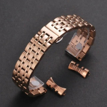Tugev 304L roostevaba terasest asendus k&auml;ekellarihm 12 14 16 17mm 18mm 19mm 20mm 21mm 22mm 23mm 24mm laius k&auml;ev&otilde;ru k&auml;ekellarihmad Rose 20mm