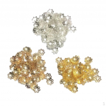 900 tk filigraansed helmekorgid metallist vaher&otilde;ngad, tuti kaelakee ehted isetegemine