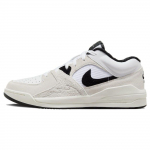 Air Jordan Stadium 90 Sail Black Meeste tossud Kreemjasvalge Varsity-punane FD6424-100 44.5