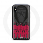Coque Iphone XS Max Squid Game faces