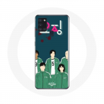 Samsung Galaxy A21S Case Squid M&auml;ngu Plakati Tegelased Art