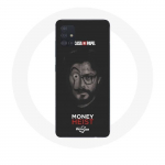 Coque Samsung Galaxy A51 la casa de papel Professor split Money Heisti 5. hooaeg