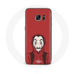 &Uuml;mbris Samsung Galaxy S6 Edge la casa de papel maalimaskile