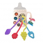 Beebi m&auml;nguasi leevendab kuju stressi Hammaste rullik Multifilm K&auml;epide Puu Tunne Koordinatsiooni Parandab K&auml;e-silma heledat v&auml;rvi valge