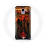 &Uuml;mbris Samsung Galaxy J6 2018 Stranger Thingsi jaoks, 4. hooaja plakatikunstimeeskonnad New Th&eacute;o