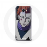 &Uuml;mbris Samsung Galaxy A8 2018 Hunter x Hunter Hisoka Morow Manga jaoks