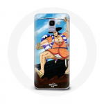 &Uuml;mbris Samsung Galaxy A6 2018 Kozuki Oden One Piece Manga jaoks