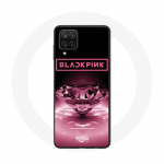 Coque pour Samsung Galaxy A42 5G Wallpaper diamante Blackpink Kpop Logo Rose - Maniacase