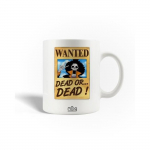 Mug en C&eacute;ramique One Piece Brook Wanted Dead Or Dead