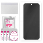 apgo Hydrogel Privacy Matte Screen Protector for Wiko T50, Anti Spy, Hydrogel Film, Flexible, Soft TPU with positioning layer easy installation