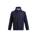 Under Armour UA Storm Porter 3-in-1 2.0 Jakk Logotr&uuml;kiga Pikkade Varrukatega Kapuutsiga Meeste &Uuml;ler&otilde;ivad Tumesinine 1371585-410 L